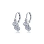 MINI ARGOLINHA 3 PONTOS LUZ "P" OURO BRANCO
